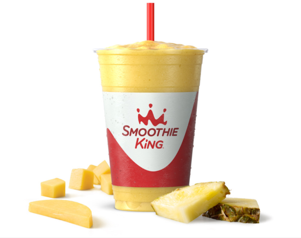 MangoFest smoothie from Smoothie King