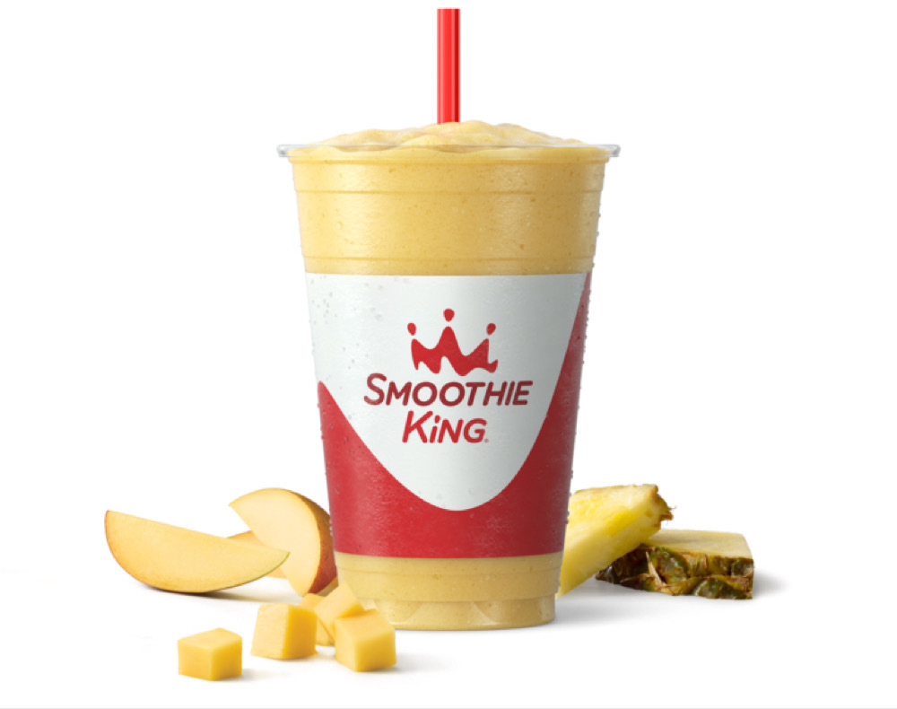 Island Impact smoothie from Smoothie King